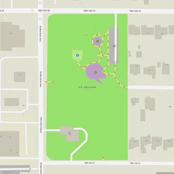 Map of E.B. Jeffrey Park