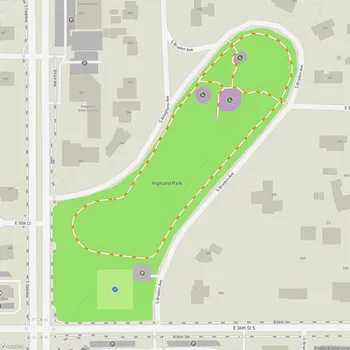 Map of Highland Park
