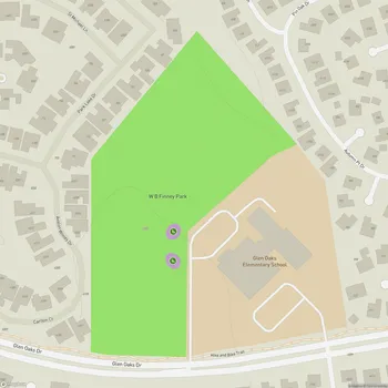 Map of W B Finney Park