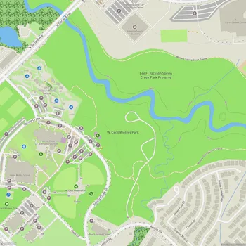 Map of W. Cecil Winters Park