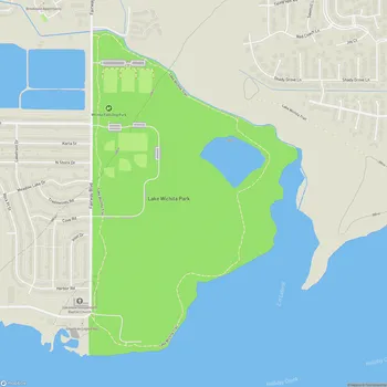 Map of Lake Wichita Park