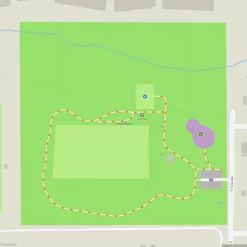 Map of Tulsa Park