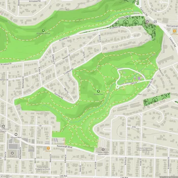 Map of Allsopp Park