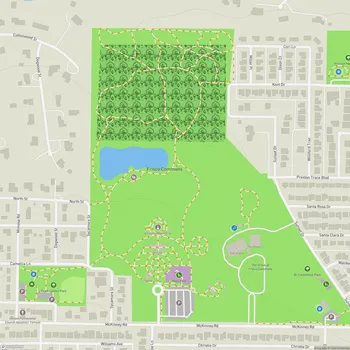 Map of Frisco Commons