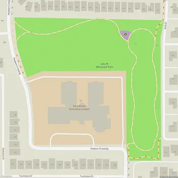 Map of John M. Whisenant Park