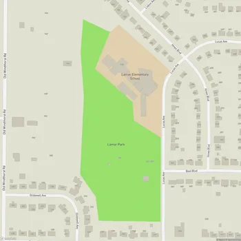 Map of Lamar Park