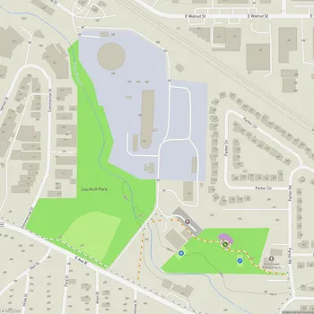 Map of Lou Huff Park