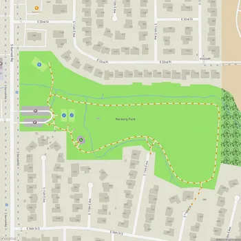Map of Norberg Park