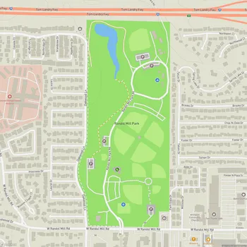 Map of Randol Mill Park