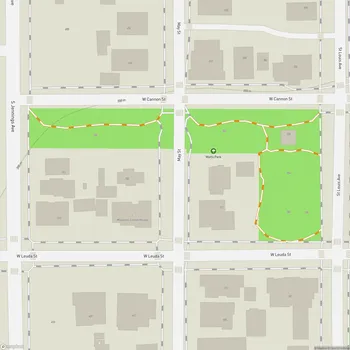 Map of Watts Park