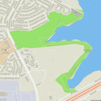 Map of Marine Creek Lake Park