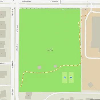 Map of Yale Park
