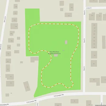 Map of Rose Meadows Neighborhood Park