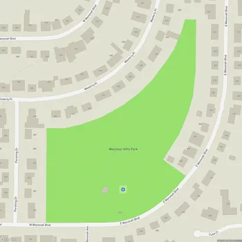 Map of Westover Hills Park