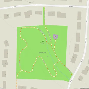 Map of Rothwell Park