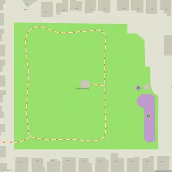 Map of Liberty Park