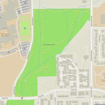Map of Rose Rudman Park