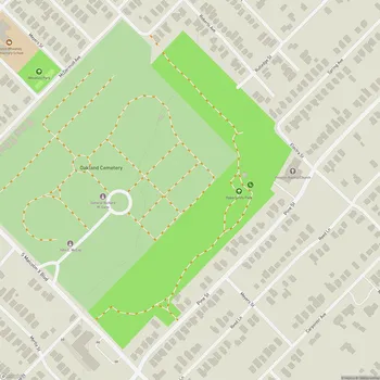 Map of Leo V. Chaney Jr. Park