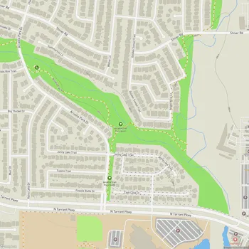 Map of Arcadia Trail Park North