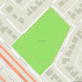 Map of Armstrong Park