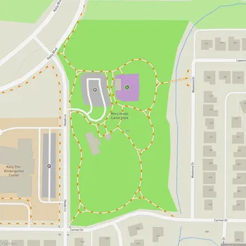 Map of Mary Heads Carter Park