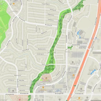 Map of Prairie Creek Park
