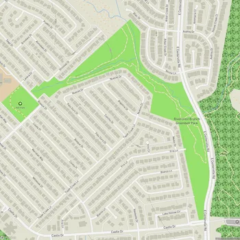 Map of Rivercrest Branch Greenbelt Park