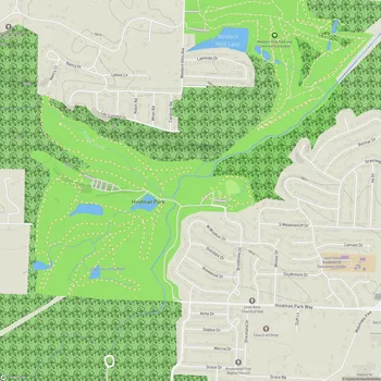 Map of Hindman Park