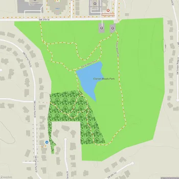 Map of Clarion Woods Park