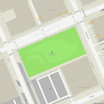 Map of H.A. Chapman Centennial Green