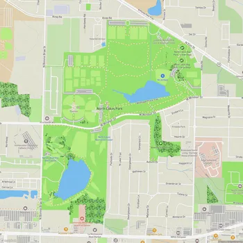 Map of North Lakes Park