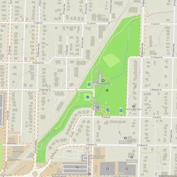 Map of Silver Springs Park