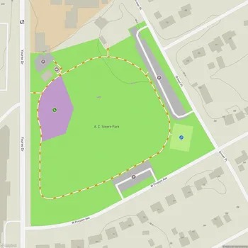Map of A. C. Steere Park