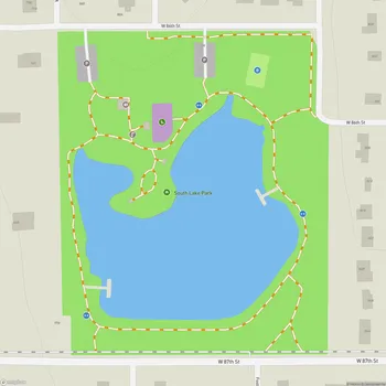 Map of South Lake Park