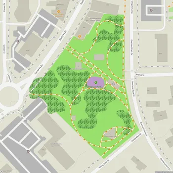 Map of Thompson Park