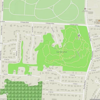Map of Cave Spring Park