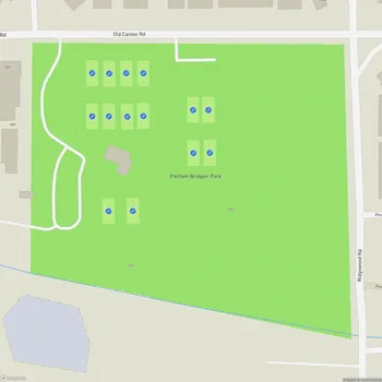 Map of Parham Bridges' Park