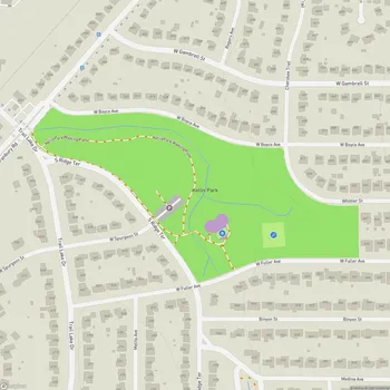 Map of Kellis Park