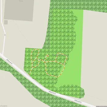 Map of Rountree Historic Park