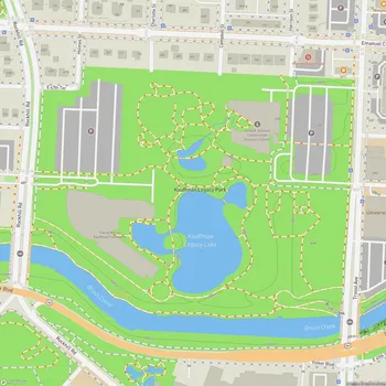 Map of Kauffman Legacy Park