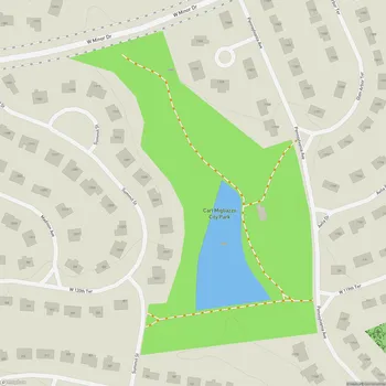 Map of Carl Migliazzo City Park