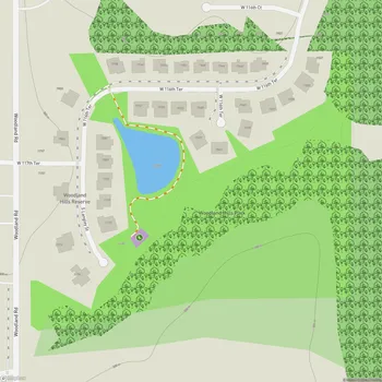 Map of Woodland Hills Park