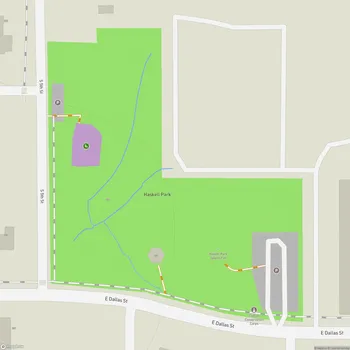 Map of Haskell Park