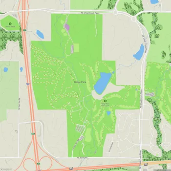 Map of Hodge Park