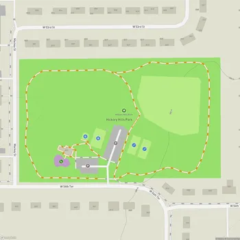 Map of Hickory Hills Park