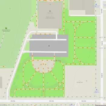 Map of Huron Park