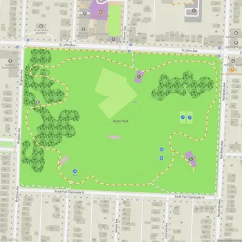 Map of Budd Park