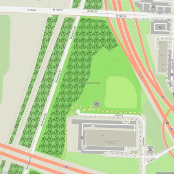 Map of Mulkey Square Park