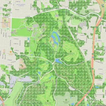 Map of Swope Park