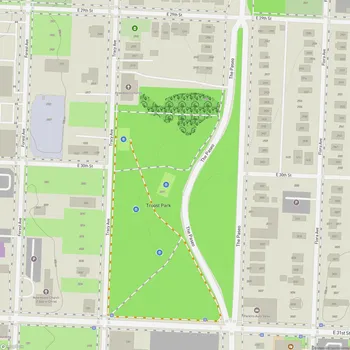 Map of Troost Park